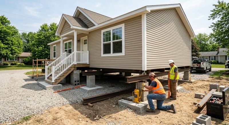 House Leveling in Townville, SC
