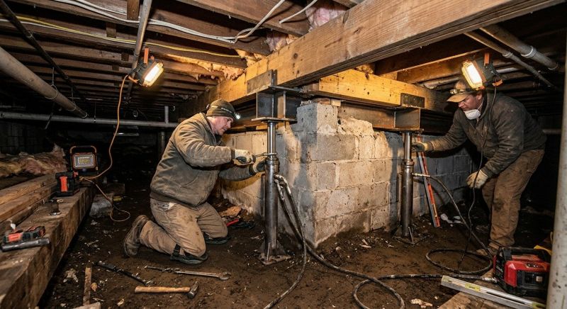 Basement Foundation Repair in Toccoa, GA