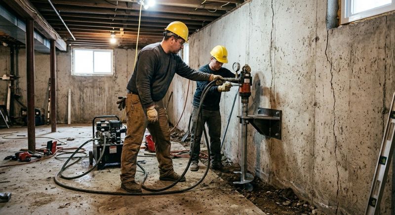 Basement Stabilization in Seneca, SC