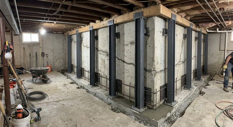 Basement Stabilization in Seneca, SC