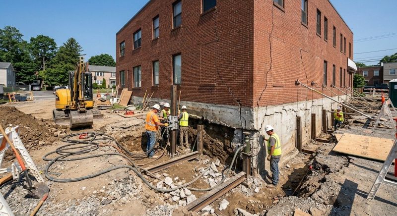 Building Foundation Repair in Anderson, SC
