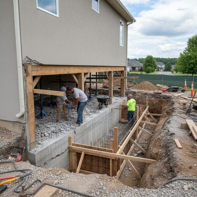 Building Foundation Repair in Easley, SC