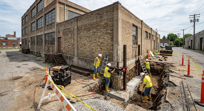 Building Foundation Repair in Oconee County, SC