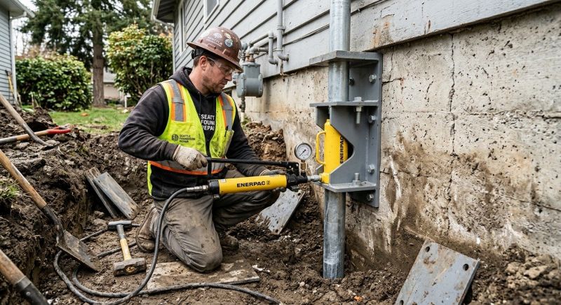 Concrete Foundation Leveling in Oconee County, SC
