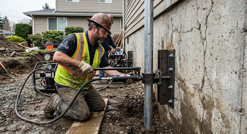 Concrete Foundation Leveling in Oconee County, SC