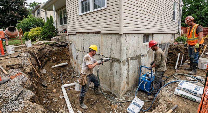 Concrete Foundation Repair in Pickens County, SC