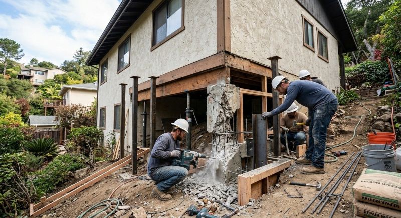 Concrete Foundation Repair in Pickens County, SC
