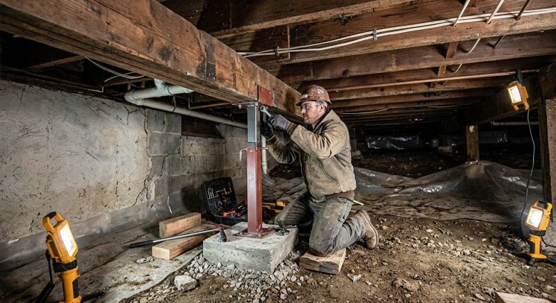 Crawlspace Foundation Repair in Pendleton, SC
