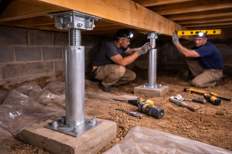 Crawlspace Structural Repair in Seneca, SC