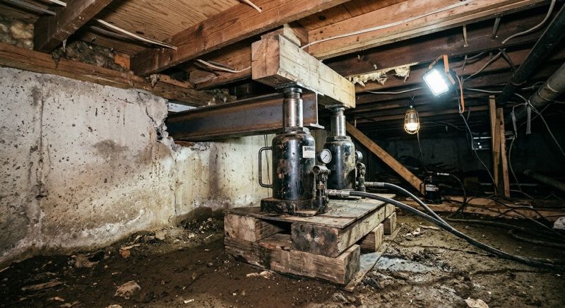 Foundation Jacking in Seneca, SC