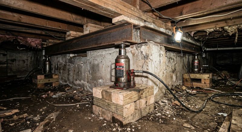 Foundation Jacking in Pickens County, SC