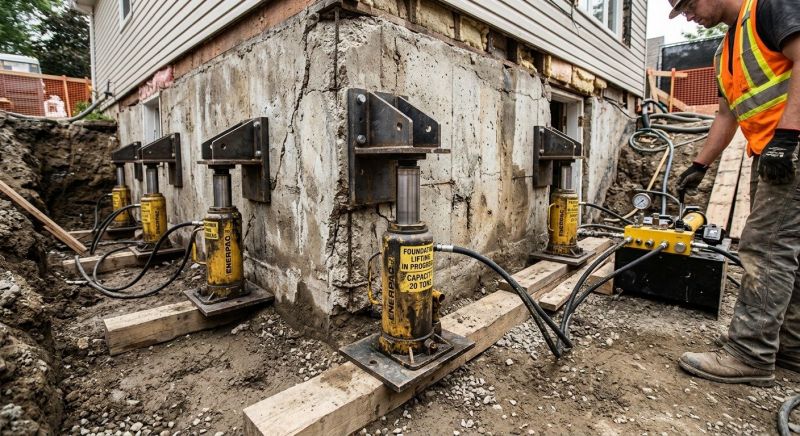 Foundation Jacking in Pickens, SC