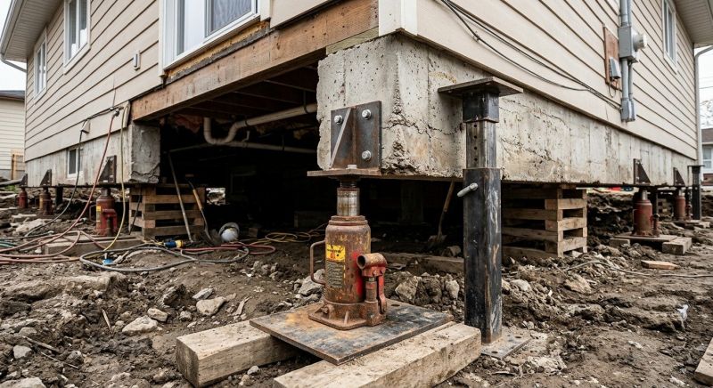 Foundation Jacking in Pickens, SC