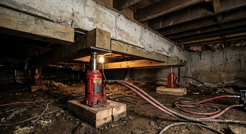 Foundation Jacking in Pickens, SC