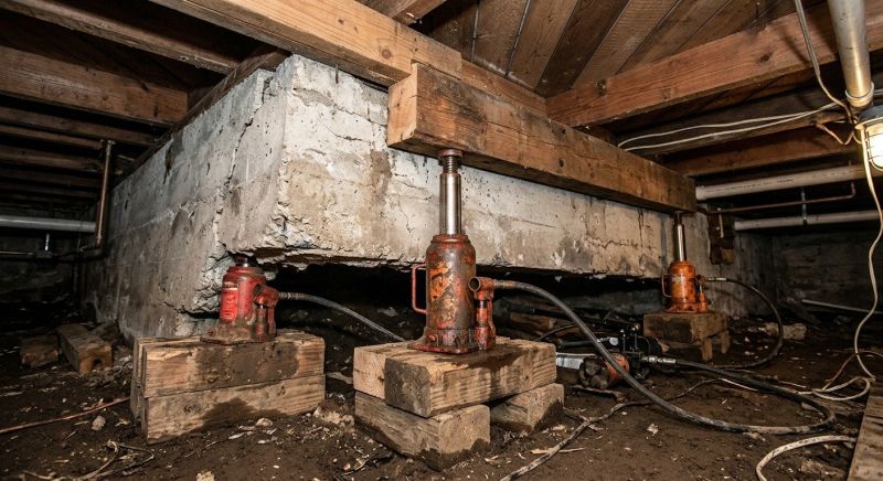 Foundation Jacking in West Union, SC