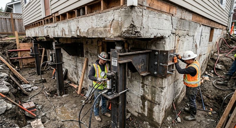 Foundation Lifting in Clemson, SC