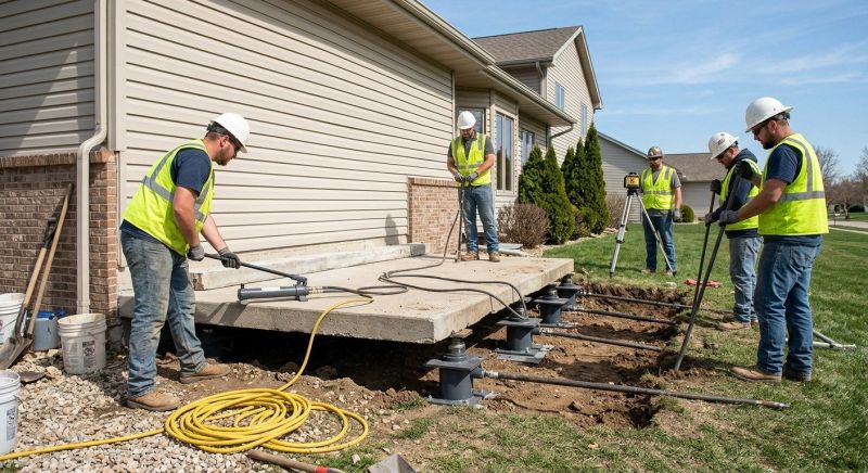 Foundation Lifting in Easley, SC