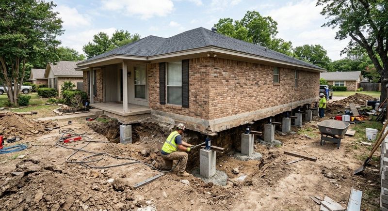Foundation Pier Leveling in Seneca, SC