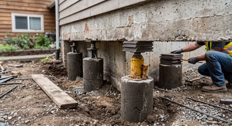 Foundation Pier Leveling in Seneca, SC