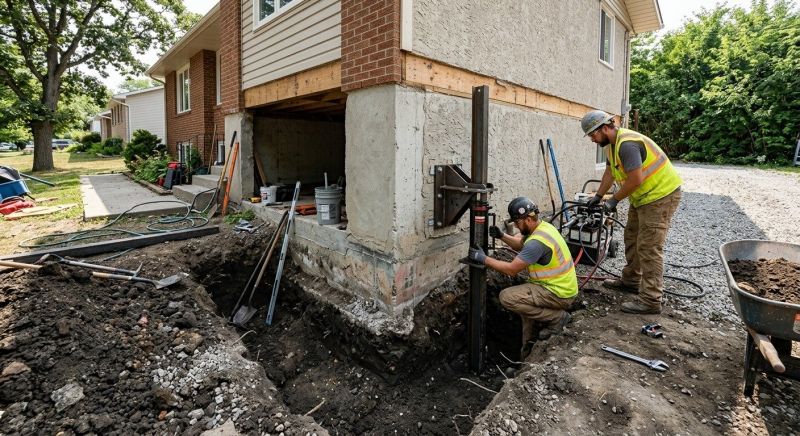 Foundation Pier Repair in Seneca, SC