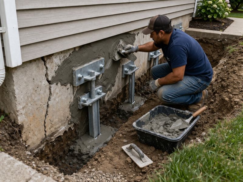 Foundation Pier Repair in Seneca, SC