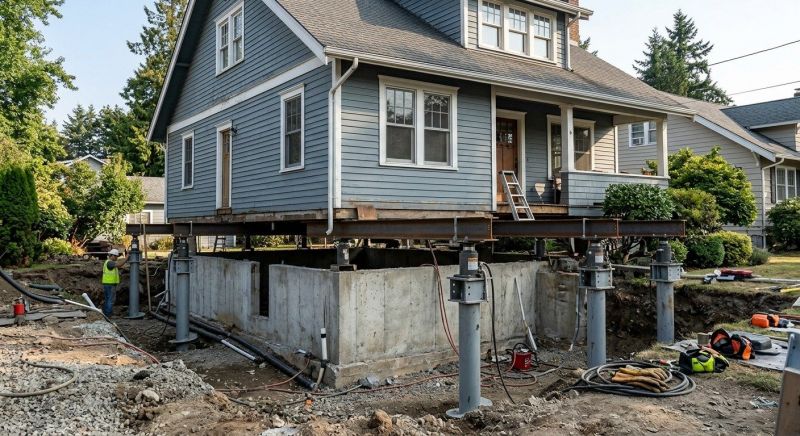 Foundation Raising in Townville, SC