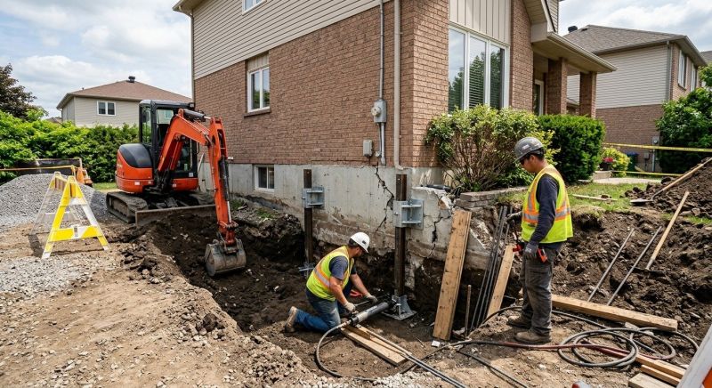 Foundation Settlement Repair in Seneca, SC