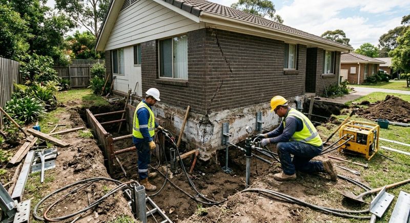 Foundation Stabilizing in Anderson, SC