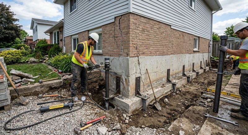 Foundation Stabilizing in Easley, SC
