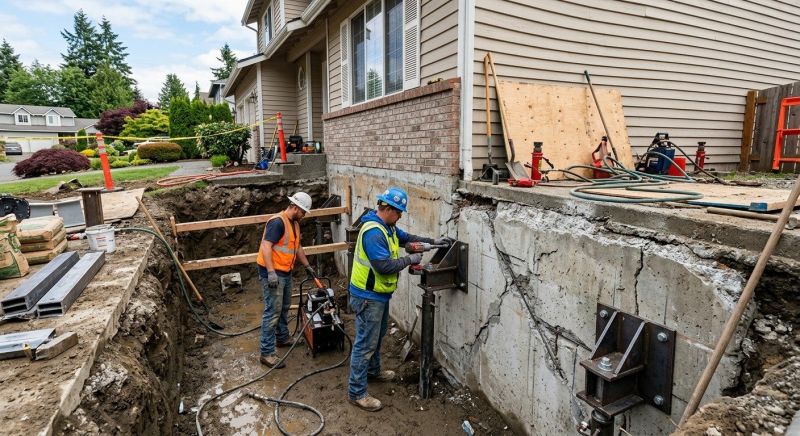 Foundation Stabilizing in Pickens, SC