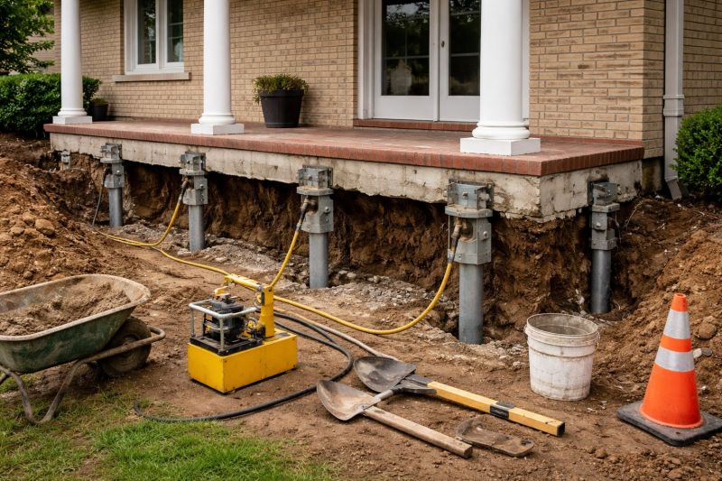 Foundation Stabilizing in Townville, SC