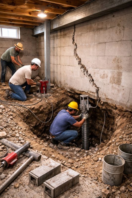Foundation Structural Repair in Seneca, SC