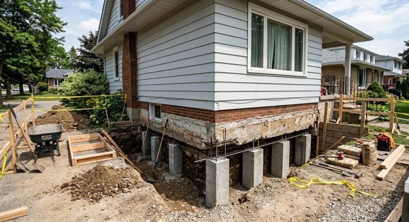 Foundation Underpinning in Seneca, SC