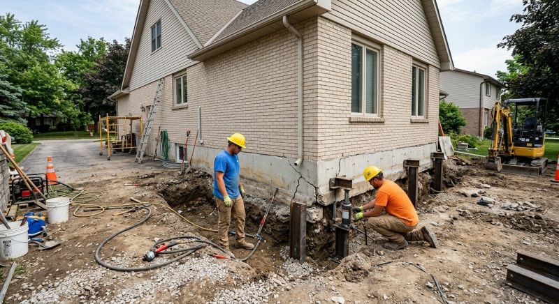 Helical Piers Installation in Seneca, SC