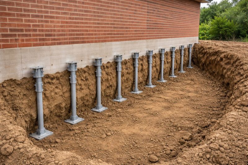 Helical Pile Installation in Seneca, SC