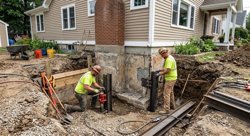 House Foundation Repair in Pickens County, SC