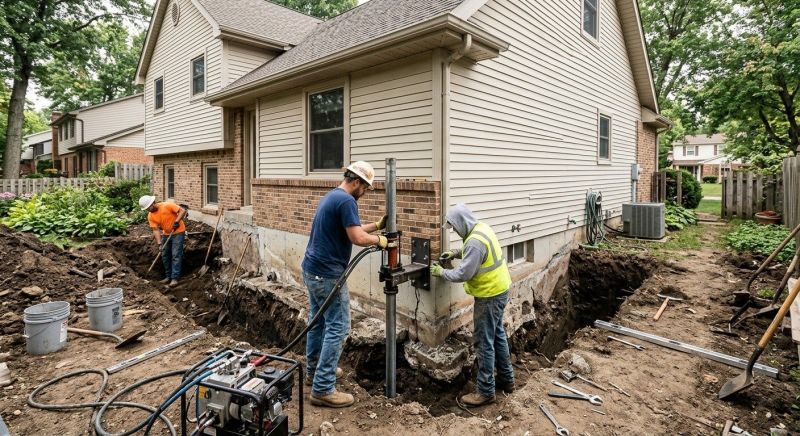 House Foundation Repair in Walhalla, SC