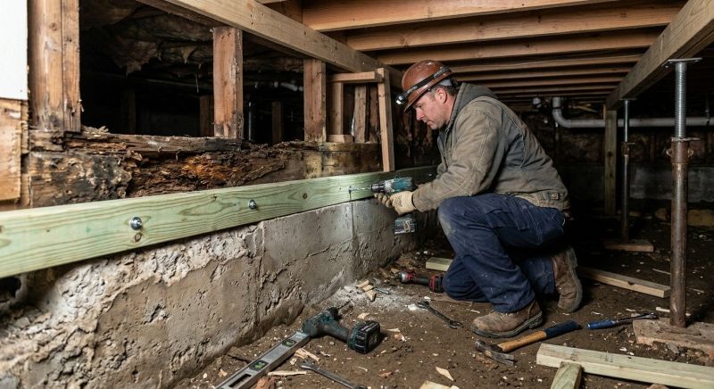 Sinking Foundation Repair in Fair Play, SC