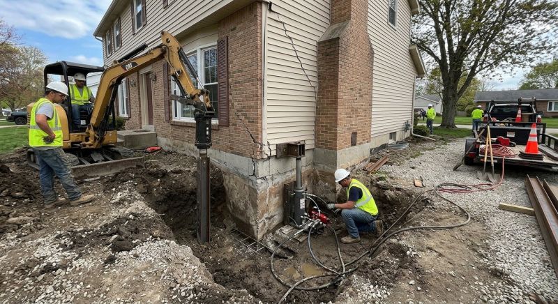 Sinking Foundation Repair in Pickens, SC