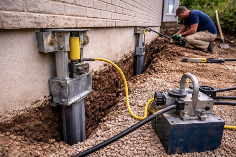 Sinking Foundation Repair in Westminster, SC
