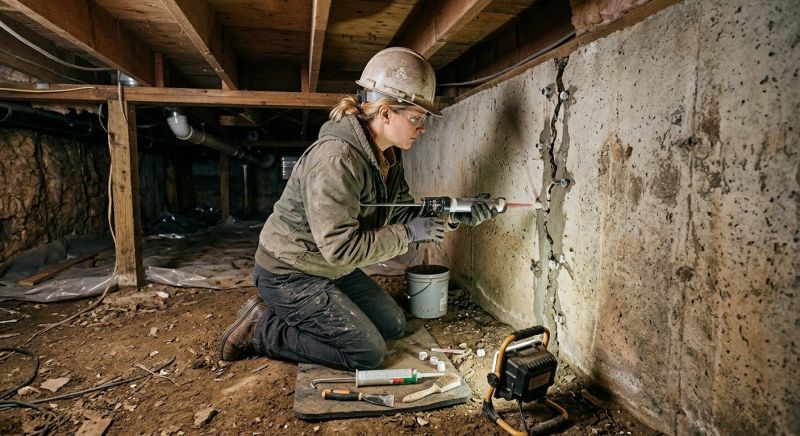 Structural Foundation Repair in Easley, SC