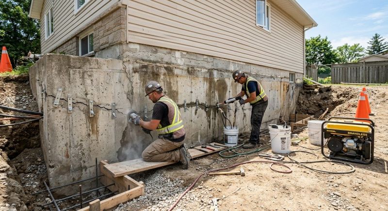 Structural Foundation Repair in Easley, SC