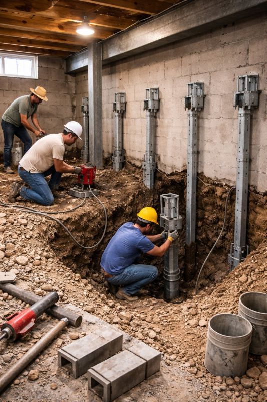 Structural Underpinning in Seneca, SC
