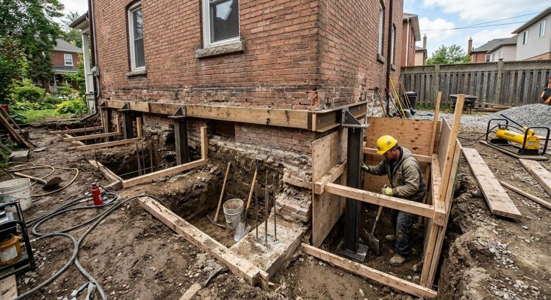 Structural Underpinning in Seneca, SC