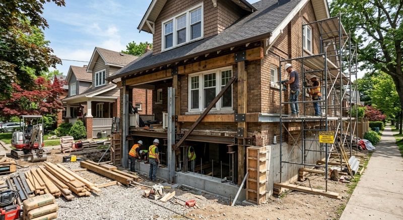 Structural Underpinning in Seneca, SC
